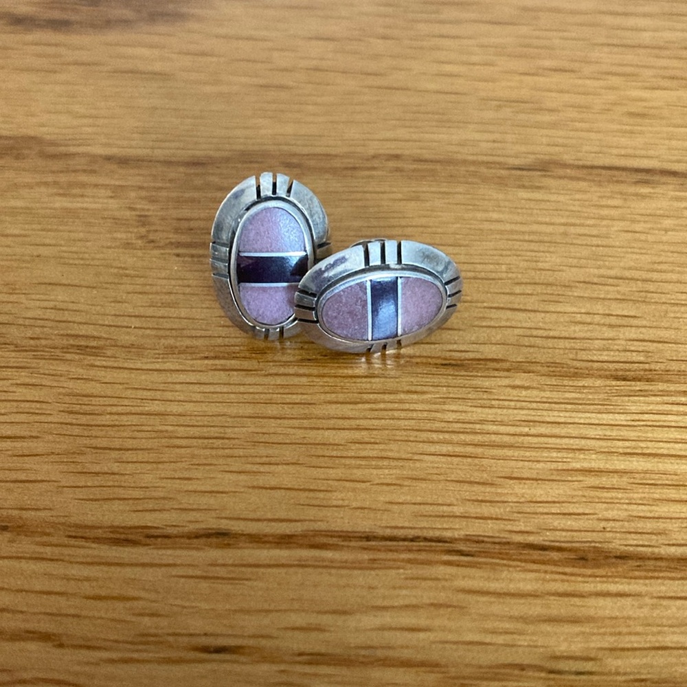 Beautiful sterling post earrings